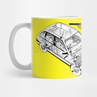 AUSTIN MAESTRO - brochure cutaway Mug